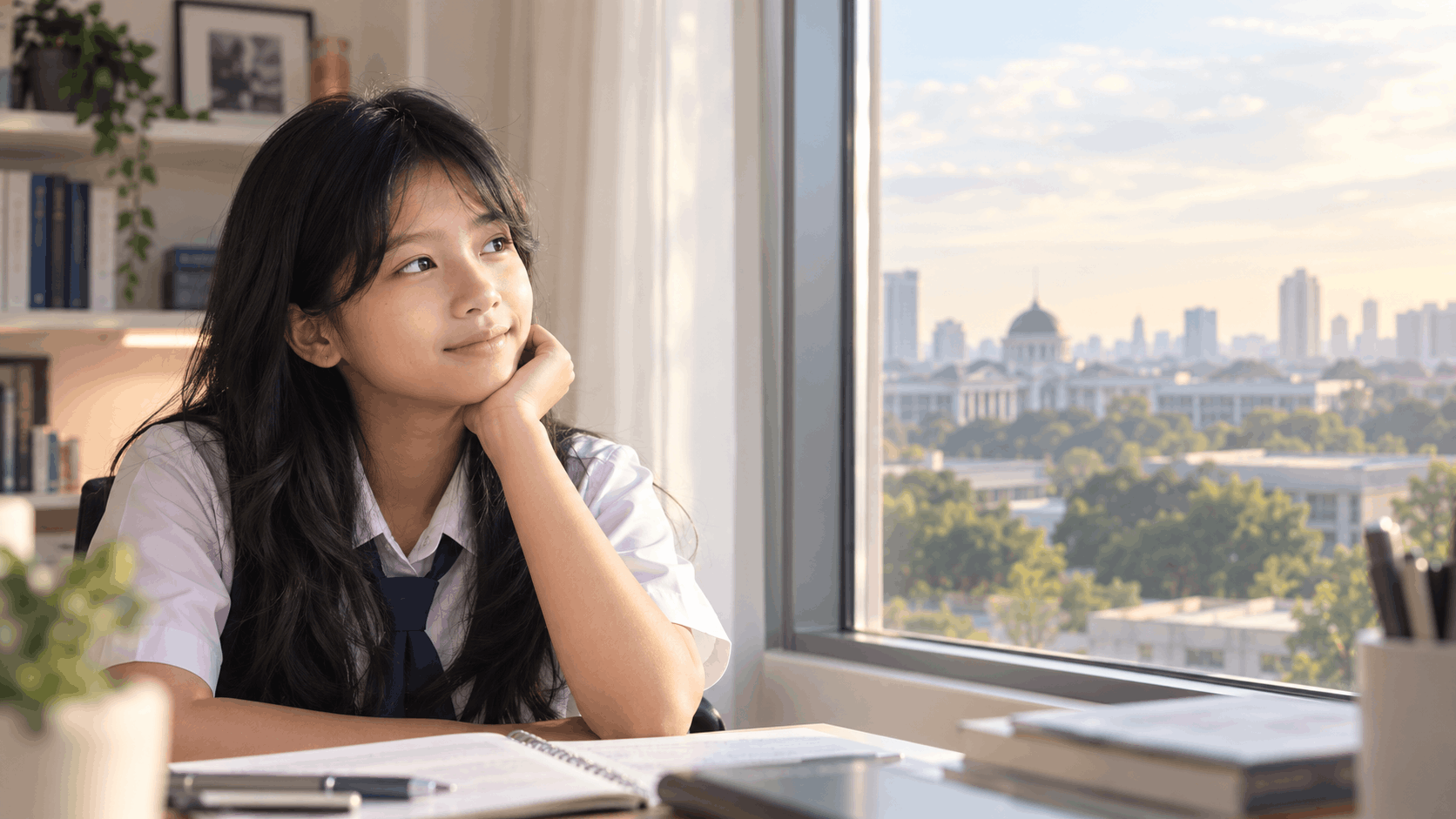 Optimisme Siswi Remaja Putri